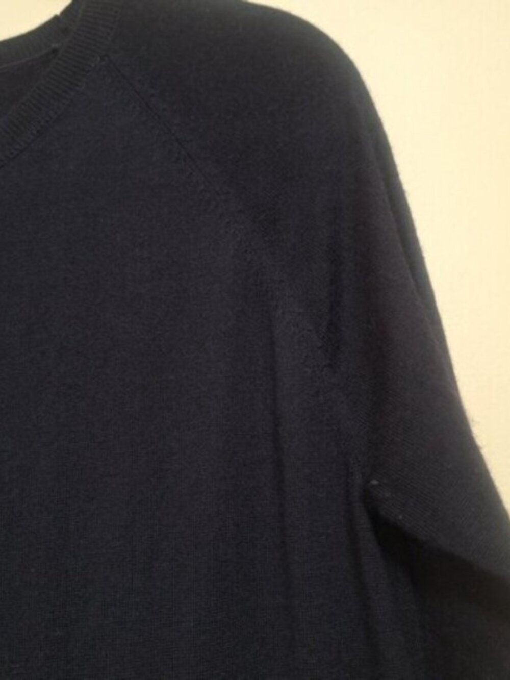 COSS Merino Wool Black Knit Midi Sweater Dress Long Sleeve  Sz Medium - Picture 9 of 10